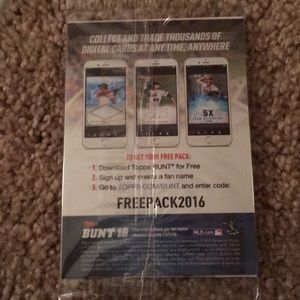 2016 topps random packs
